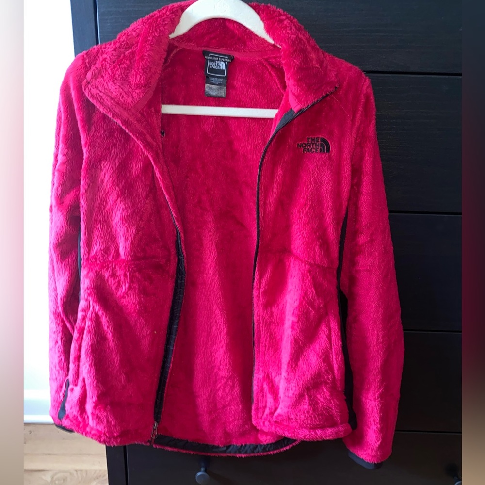 North face zip up jacket